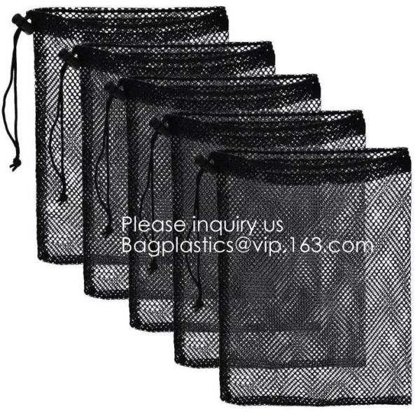 Mesh Laundry Bag Heavy Duty Drawstring Bag, Factories, College, Dorm, Travel