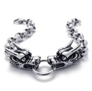 China High Quality Tagor Stainless Steel Jewelry Fashion Men's Casting Bracelet PXB061 wholesale