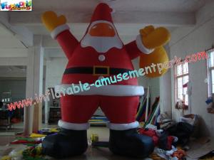 China Cool Snowman Inflatable Christmas Decorations 2 to 8 Meter high, 420D PVC coated nylon wholesale