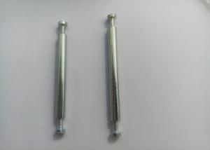 China 6mm Diameter Double Ended Dowel White Zinc Plated Surface For Bed Connecting wholesale