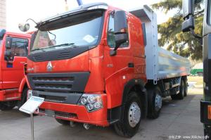 China ZZ3317N3867N1 SINOTRUCK HOWO A7 DUMP TRUCK 8x4 D10.38 380hp Engine Longlife wholesale