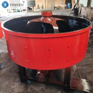 China Mobile Vertical Concrete Pan Mixer Flat-Mouth Mixer Machine For Road wholesale