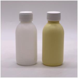 China SCREW CAP 120mL/4oz PE Syrup Bottle for Customized Color Medicine Liquid Packaging wholesale