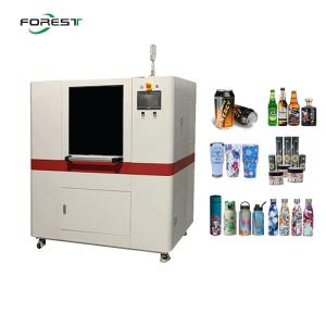 China English Operation Cylinder Inkjet Printer With G5i Head For Glass Plastic Water Bottle Cup wholesale