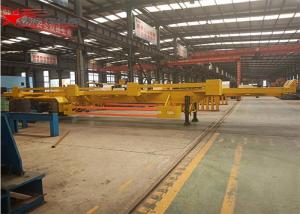 China 45- Foot Container Terminal Dedicated 2 Axles Semi - Trailer In Yellow wholesale