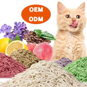 China Eco-Friendly Tofu Cat Litter Ultimate Choice For Clean And Odor-Free Home Fragrance Original Milk Length 3-15mm wholesale