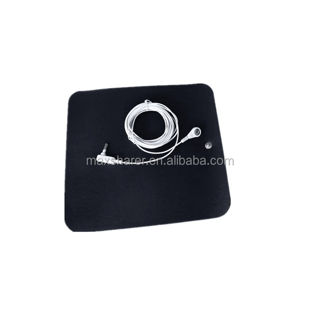 Drop Shipping Customized Silver Bed Sheet Cotton Grounding Cord Conductive Earthing for Healthy Sleep Best Flat Sheets Safety