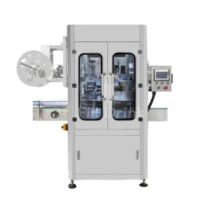 China Automatic PET Adhesive Commercial Bottle Labeling Machine Steam Heat Shrink Tunnel wholesale