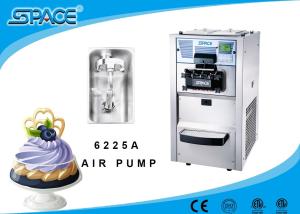 China Air Pump Feeding Commercial Soft Serve Ice Cream Maker Table Top Model wholesale