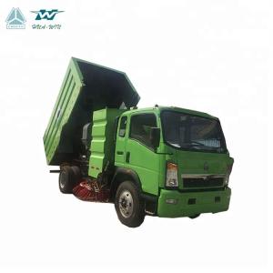 China SINOTRUK HOWO 4x2 Dust Cleaner Road Sweeper Sale Diesel Power Street Sweeper wholesale