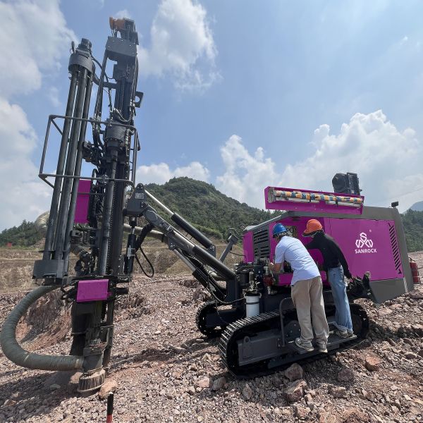 Integrated DTH Drilling Rig Enclosed Cabin and Automatic Rod Changing System Surface Drilling Rig for Sale