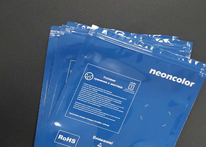 Moisture Proof Flat Mailer Envelopes , Offset Printing Aluminium Packing Bag