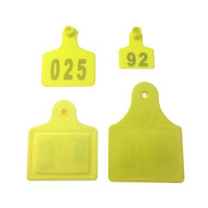 China Alien Higgs 3 RFID Animal Ear Tags For Cow Tracking Colourful TPU Material wholesale