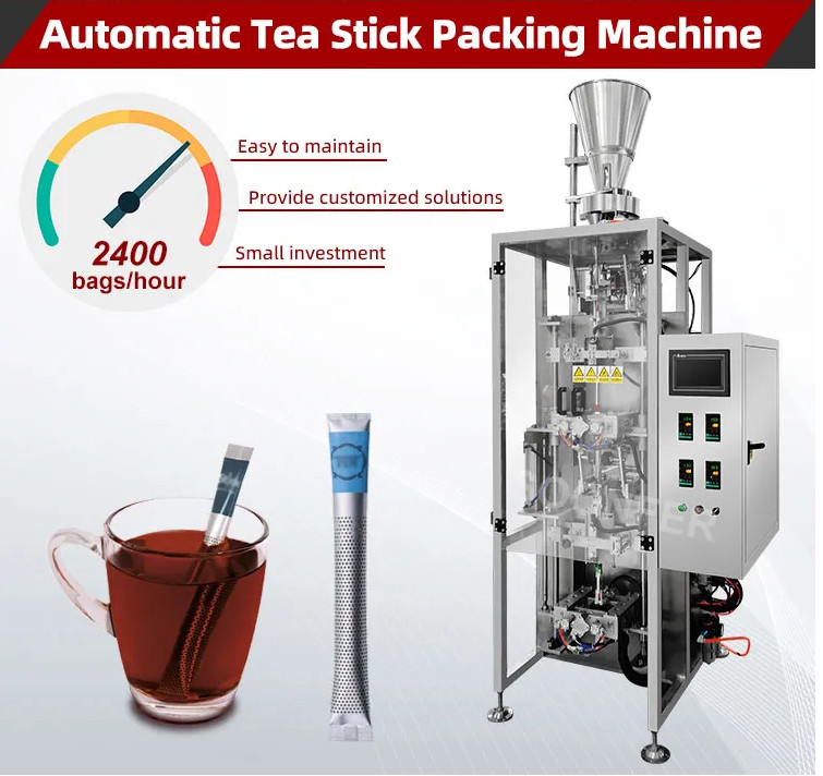 Inner And Outer Teabag Packaging Machine Stainless Steel Tea Stick Packaging Machine