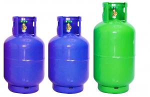 China 219mm-406mm Liquefied Gas Steel Cylinder 2.5-20KG ISO9809 wholesale