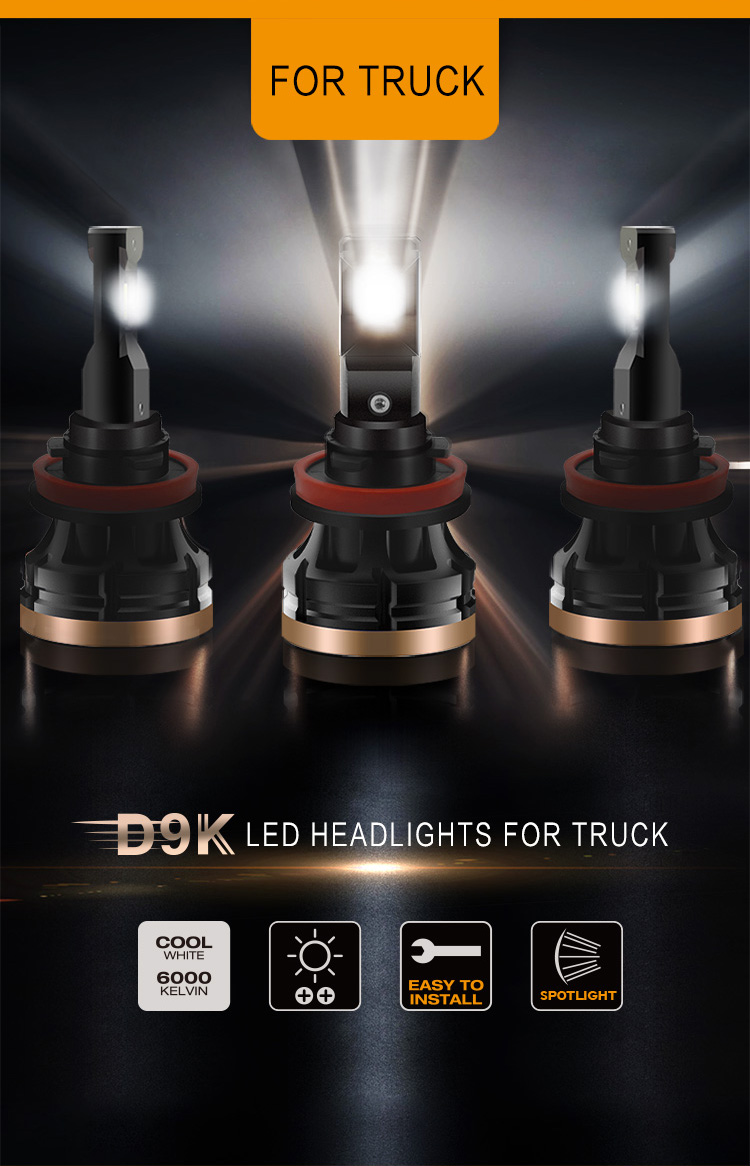 H4 H7 H8 H11 H16 Fog Light Bulb 40W D9K-9004 9005 9006 9007
