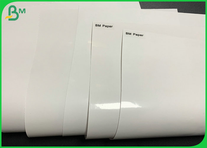 1000 x 1000mm 75g 80g Cast Coated Paper Glossy Paper For Adhesive Label