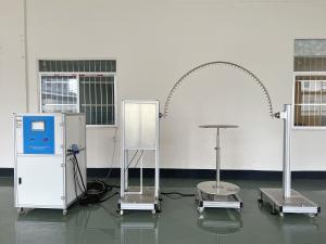 China IEC 60529 IPX3/IPX4 Oscillating Tube With Rotation Table Control System And Water Tank wholesale