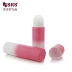 PET43 130ML 170ML Plastic Ball PET Roll On Bottle for Roll-On Deodorant Gel
