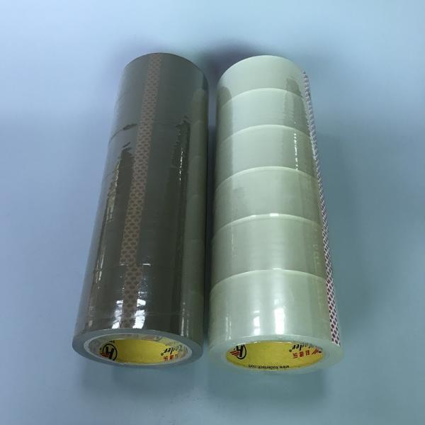 Hand Bopp Adhesive Tape / Bopp Packing Tape 35-90 Mic Thickness For Carton