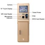 Stainless Steel Material Public Parking Lot System Self Service Kiosk For
