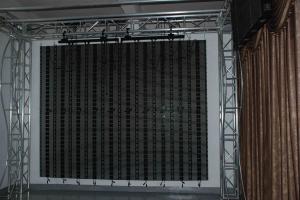 China Matrix Screens P31.25 Transparent Led Display Personalized DVI VGA Svideo DVD TV wholesale