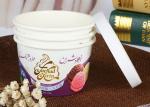 3oz 8oz Branded Ice Cream Cups Food Grade Recycled Paper Bowls PE Coated