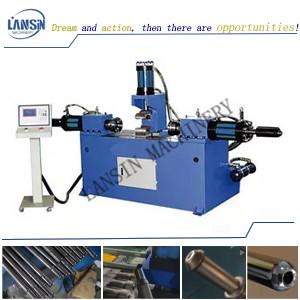 China 50*2mm Metal Tube Flare Pipe End Forming Machine Two Station Forming wholesale