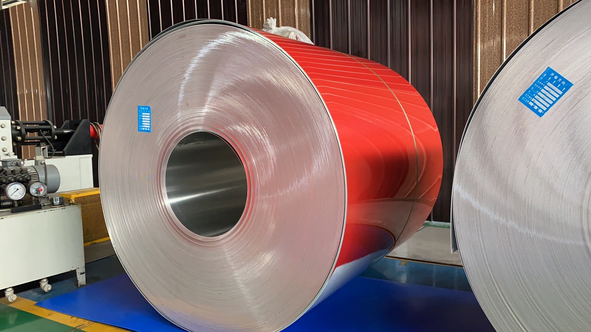 Color Coated Aluminum Coil Price 1050 1060 1100 Embossed Color Coated Aluminum