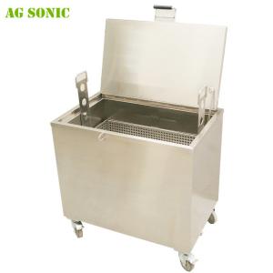 China Large Stainless Oven Cleaning Dip Tank , Heated Soak Tank Hood Filters 230L wholesale