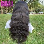 Pre Plucked Cuticle Aligned Body Wave 100% Human Hair Lace Frontal Wigs