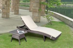 China Outdoor adjustable chaise lounge chair-16067 wholesale