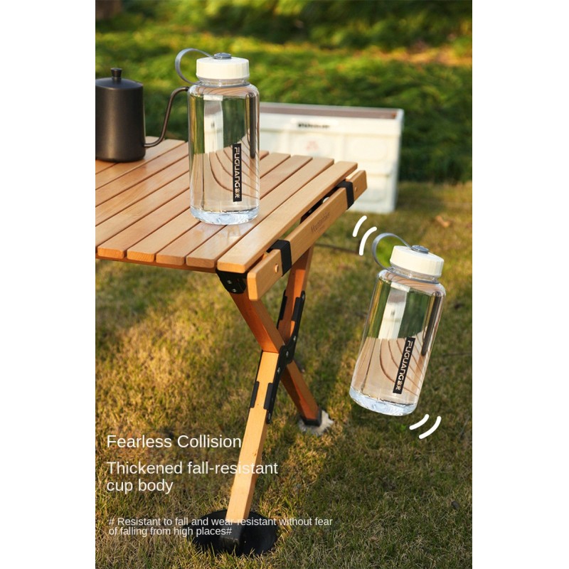 Humanized Design 1500ml Water Bottle Large Capacity Plastic Portable Space Oversized 1.5 Litre Water Bottle With Handle Multifunctional Use