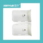 White Plastic Leg Rests For Hospital Gynecological Beds
