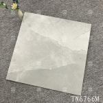 White Color Marble Look Porcelain Rustic Tile For Bedroom Or Kitchen