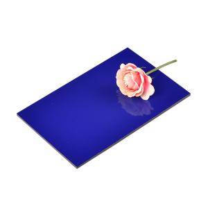 China Heat Resistance 0.04mm PE Aluminum Composite Panel Tensile Strength 130Mpa Flexural Strength 140Mpa wholesale