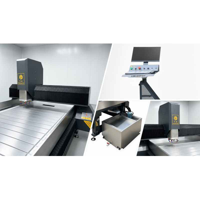 Grinding Rack Drive Metal CNC Router for Aluminum Copper Processing