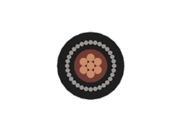 BS 5467 Copper Conductor Flexible Armored Cable Single Core Aluminum Wire PVC 0