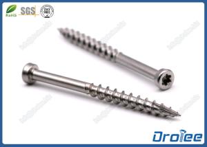 China 410 Stainless Steel Star Drive Decking Screws, Passivated &amp; Hardened, Type 17 wholesale