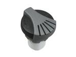 Gray 1" Hot Tub Diverter Air Regulator Controller With LED Light Straight