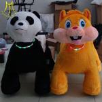 Hansel shopping mall indoor ride on stuffed electric animal scooters