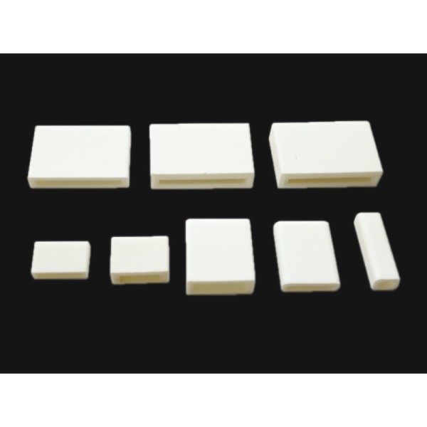 Ceramic Housing For WireWound Resistor , Cement Resistor Shell Wear Resistant