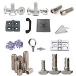 Aluminium Profile Connectors Corner Angle Bracket