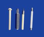 99.9% Al2O3 Alumina Ceramic Shafts Custom Zirconia Shafts For Gear Micropump