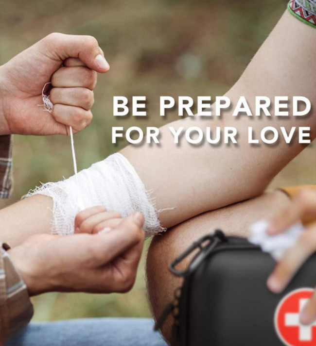 Water-Resistant first aid kit - Perfect for Travel, Outdoor, Home