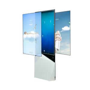 China White Double Sided LCD Screen 55inch OLED Stand Alone Digital Signage wholesale