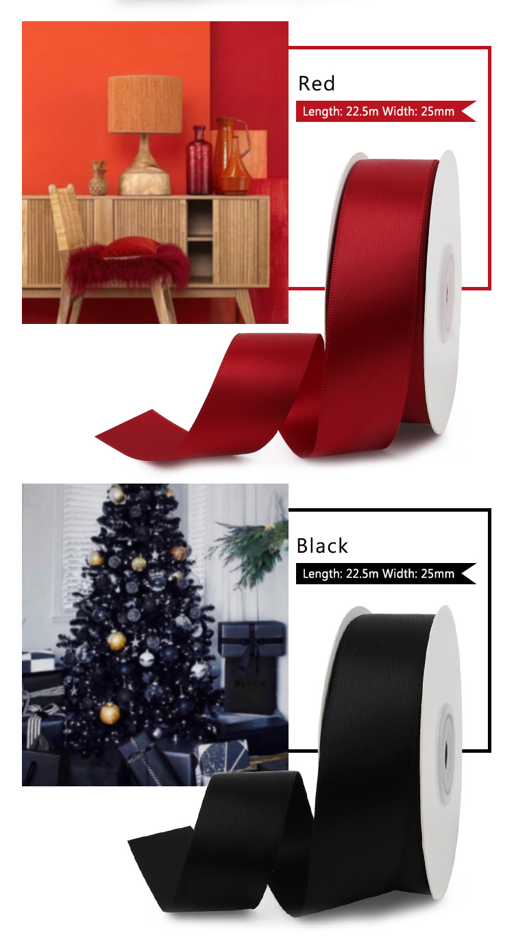 Factory Ribbon customization printed logo personalized polyester ribbon