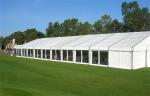 100 Seats White PVC Garden Party Tent Catering Hiring Tents A Frame Shape