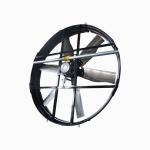 3Φ/380V/50Hz 72 Industrial Exhaust Fan Panel Fan with 72/1.83m Fan Blade