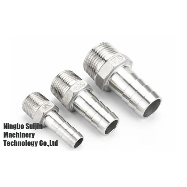 Stainless Steel Pipe Fitting Casting 304 Connector Male Thread Parts